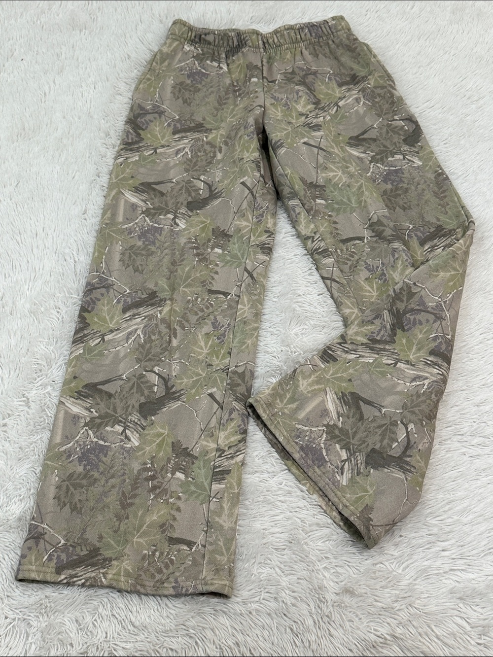 🦘 PacSun Wide Leg Camo Tree Sweatpants Jogger